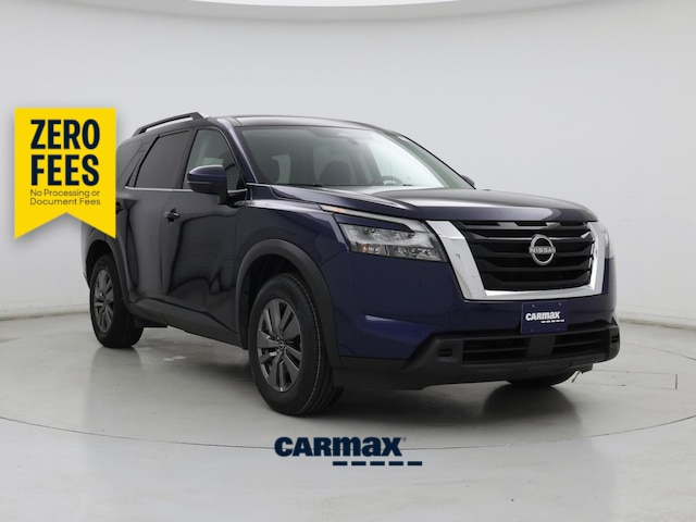 Blue 2025 Nissan Pathfinder SV FWD SUV / Crossover Front-Wheel Drive Automatic