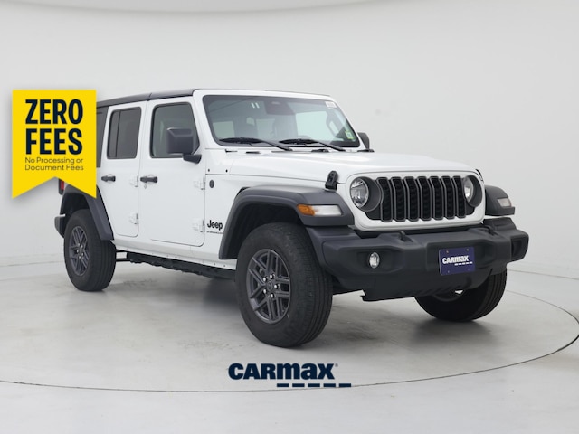 White 2025 Jeep Wrangler SUV / Crossover Four-Wheel Drive Automatic