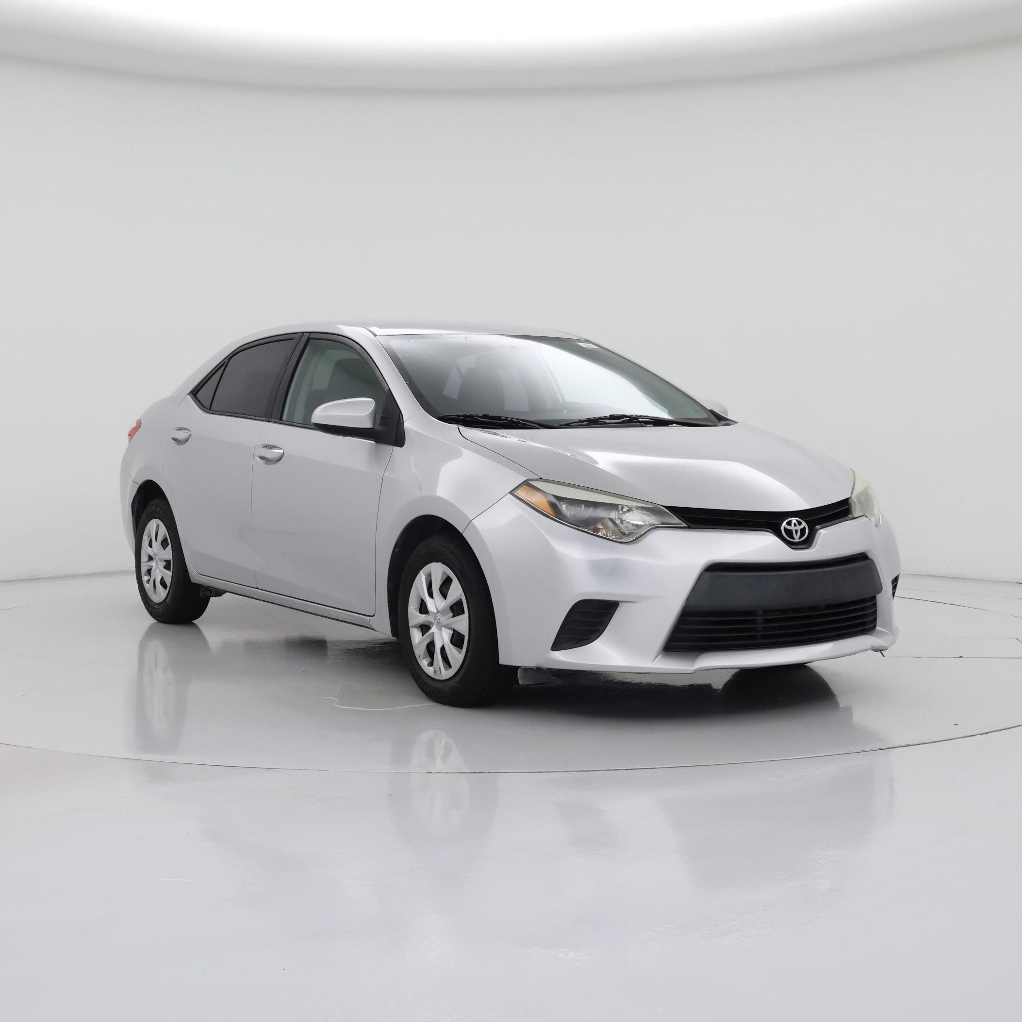 Silver 2016 Toyota Corolla Sedan Front-Wheel Drive Automatic