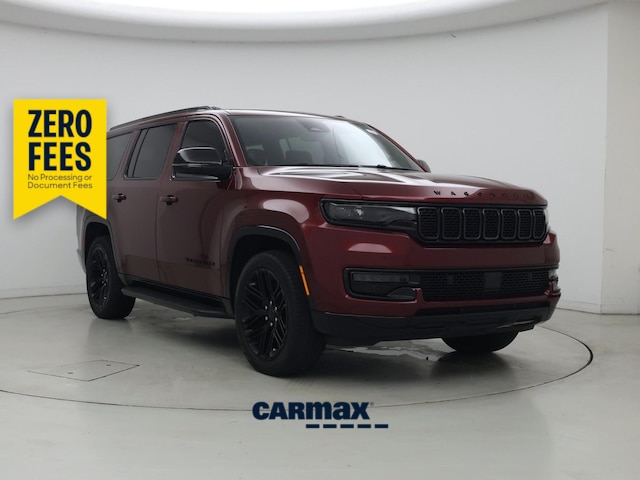 Red 2025 Jeep Wagoneer SUV / Crossover Four-Wheel Drive Automatic