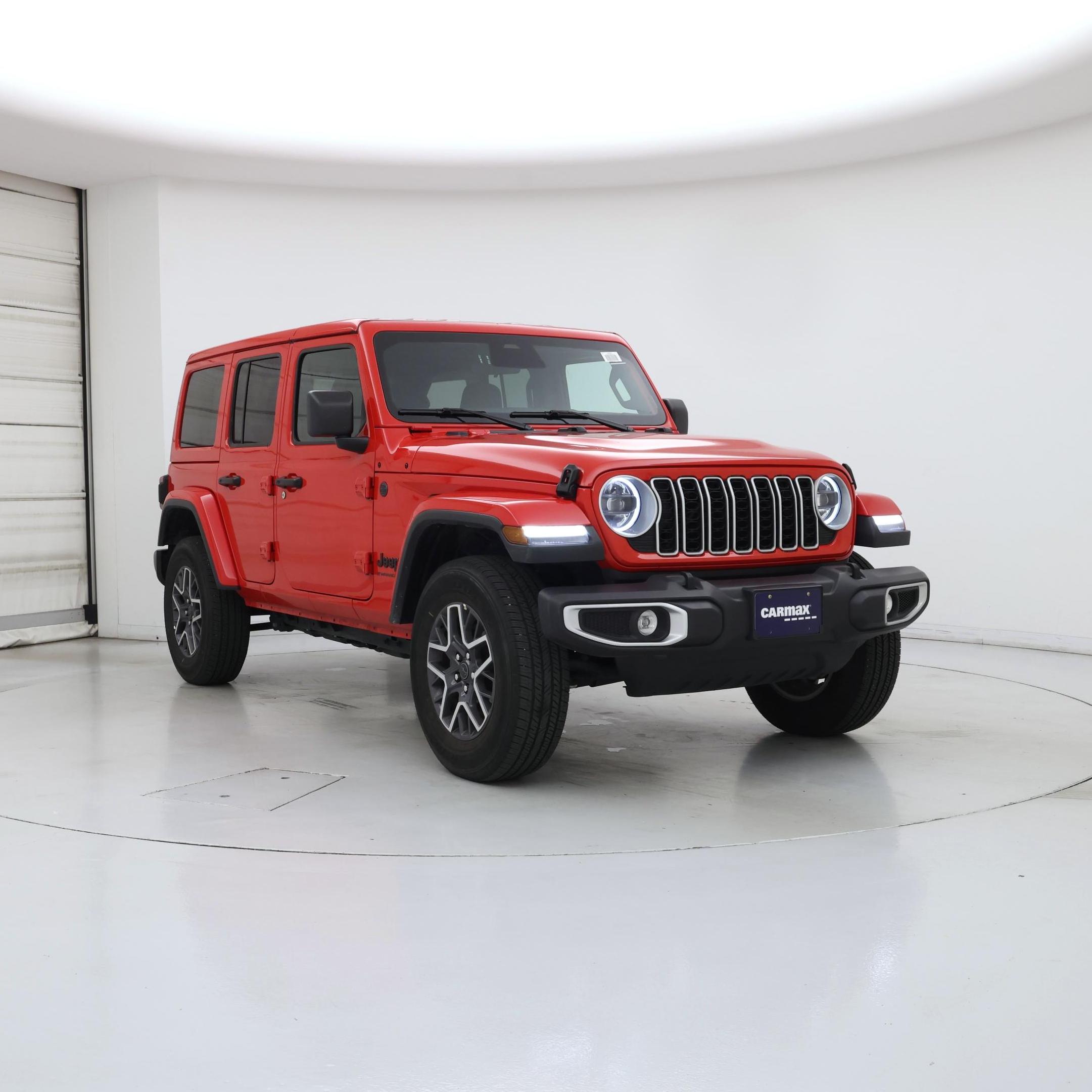 Red 2025 Jeep Wrangler SUV / Crossover Four-Wheel Drive Automatic