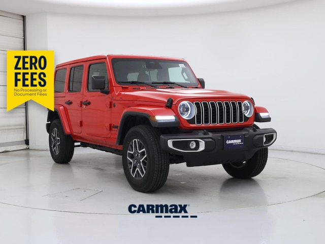 Red 2025 Jeep Wrangler SUV / Crossover Four-Wheel Drive Automatic