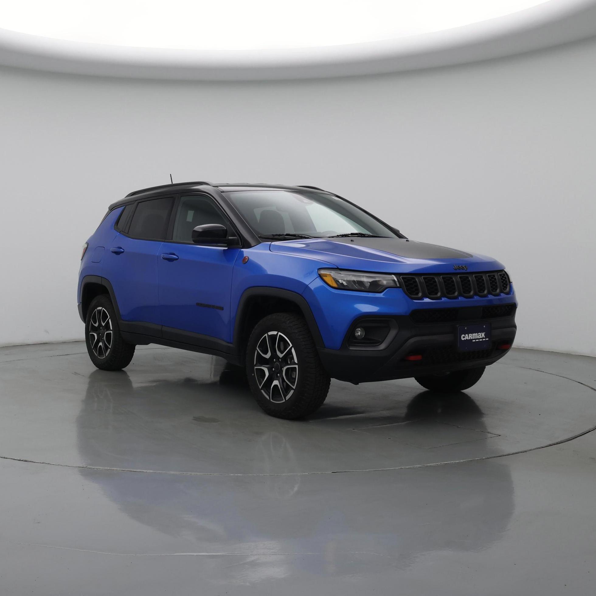 Blue 2025 Jeep Compass SUV / Crossover Four-Wheel Drive Automatic