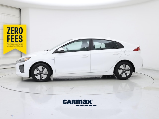 White 2020 Hyundai Ioniq Hybrid Hatchback Front-Wheel Drive Automatic