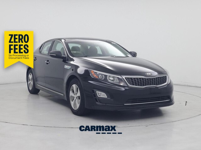 Black 2015 Kia Optima Hybrid Sedan Automatic