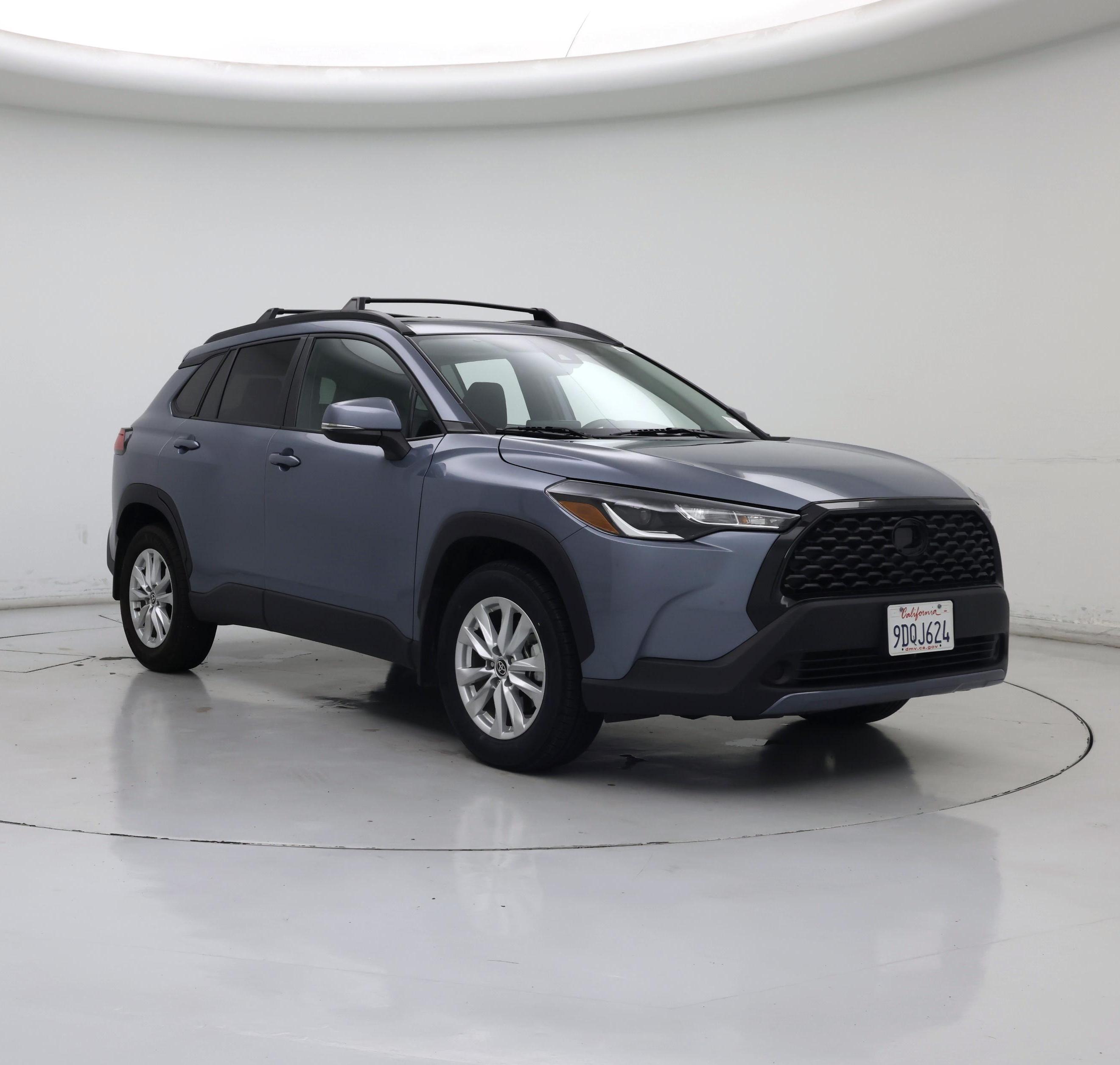 Gray 2022 Toyota Corolla Cross LE FWD SUV / Crossover Front-Wheel Drive Automatic