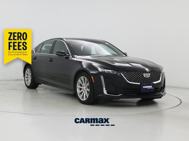 Black 2023 Cadillac CT5 Luxury RWD Sedan Rear-Wheel Drive Automatic