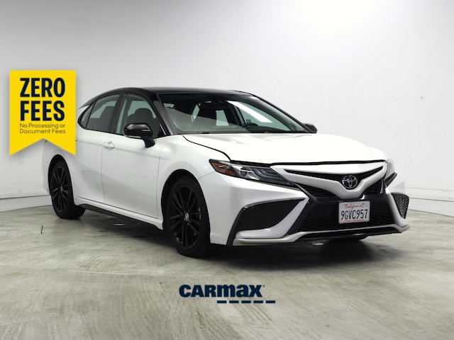 White 2023 Toyota Camry Sedan Front-Wheel Drive Automatic