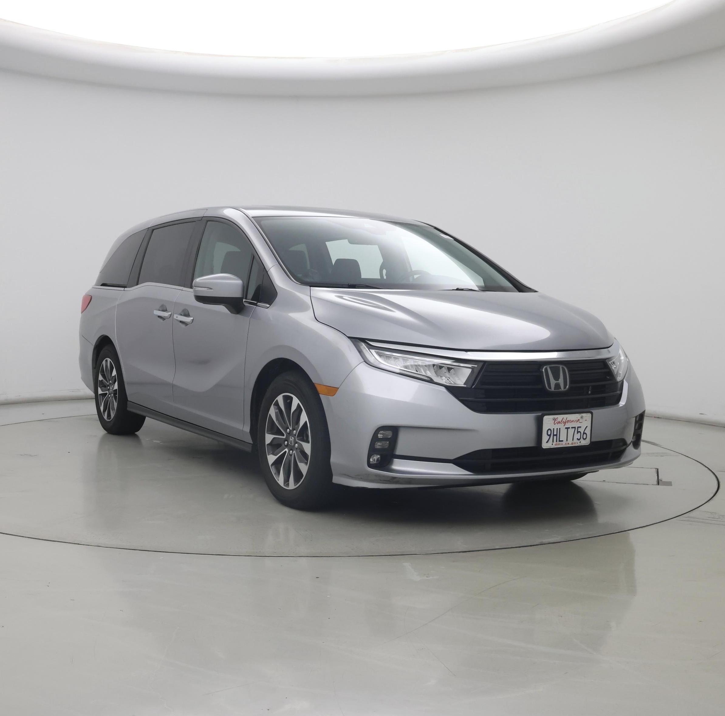 Silver 2023 Honda Odyssey Minivan Front-Wheel Drive Automatic