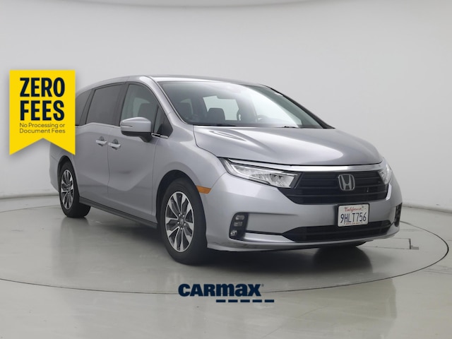 Silver 2023 Honda Odyssey Minivan Front-Wheel Drive Automatic