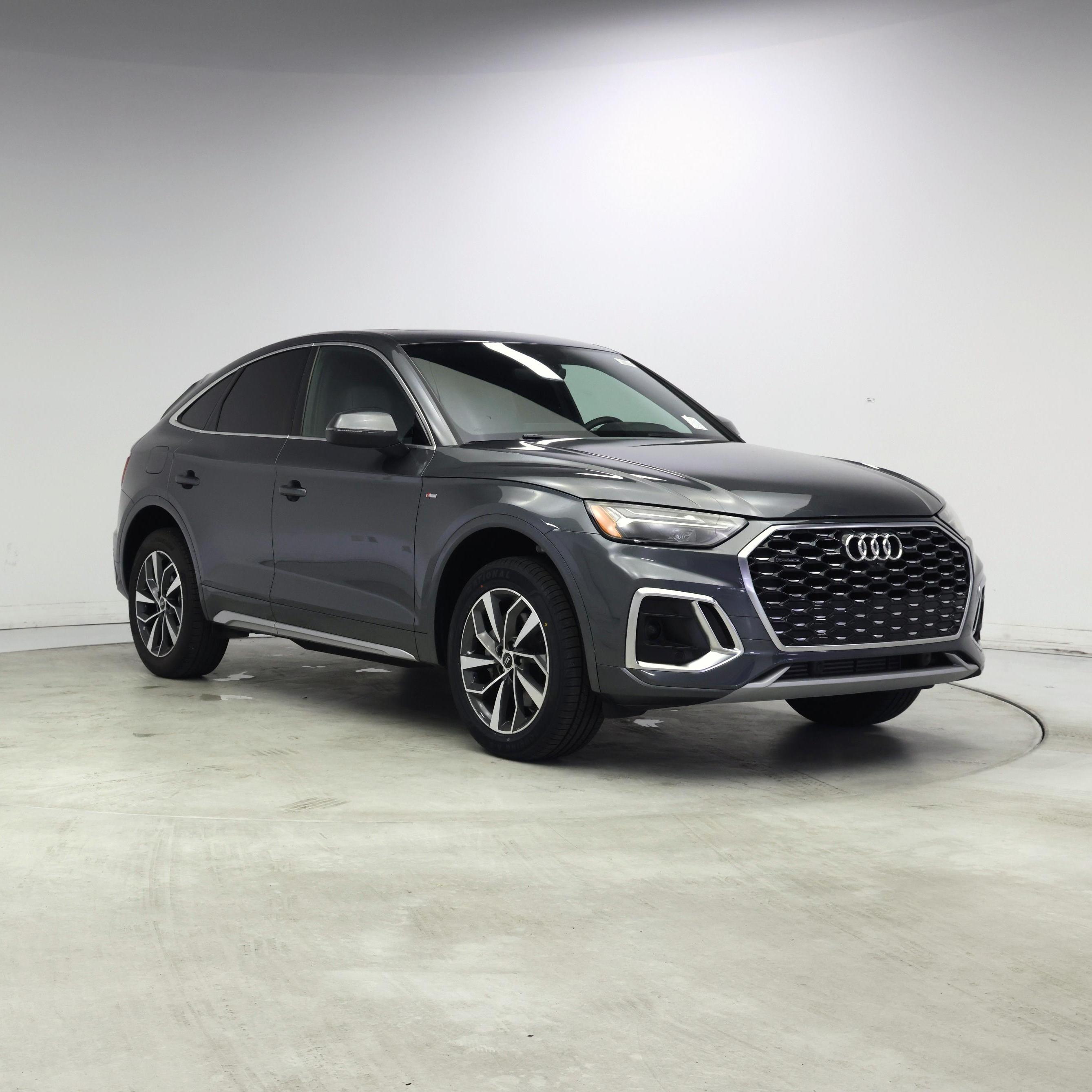 Gray 2024 Audi Q5 Sportback Sedan All-Wheel Drive Automatic