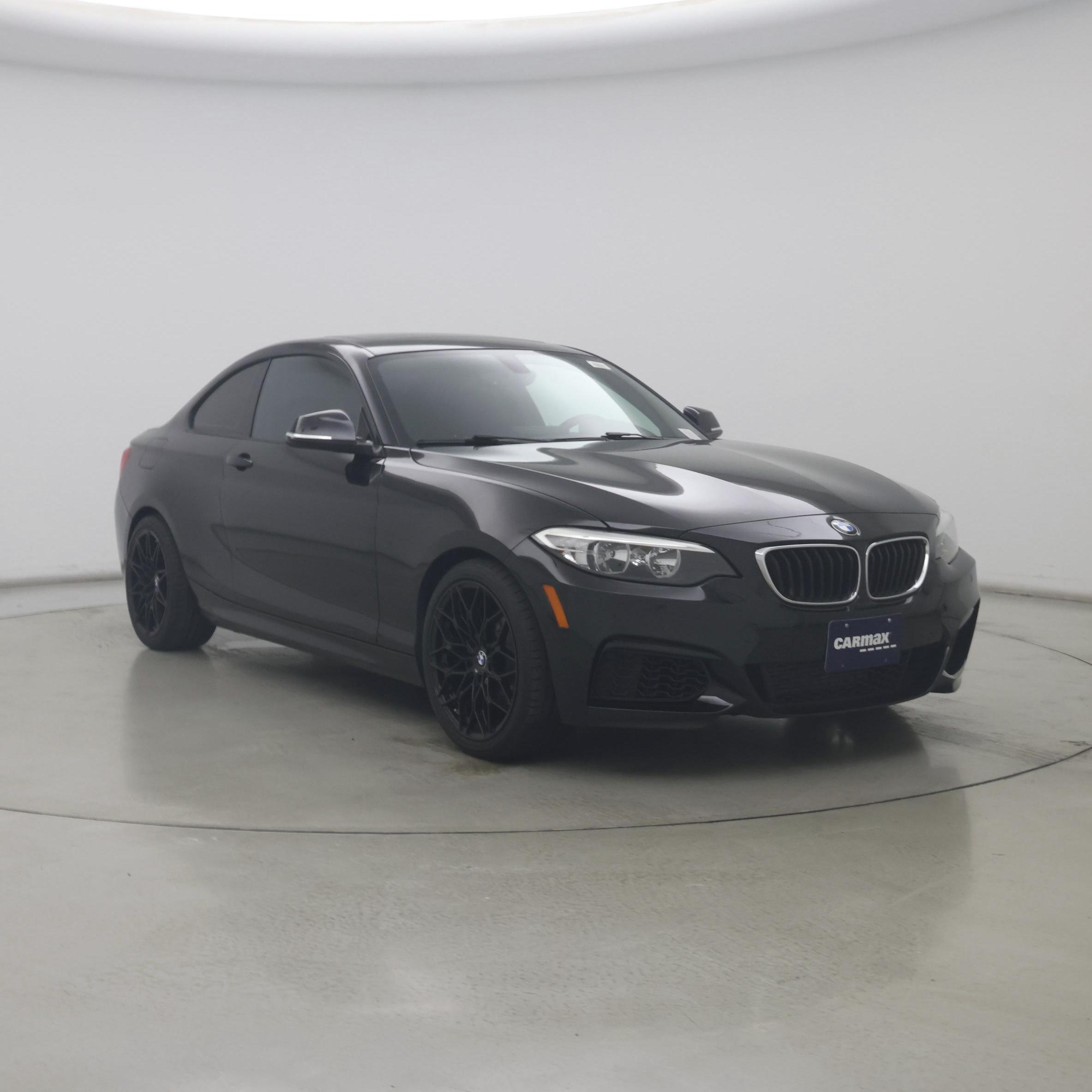 Black 2015 BMW 2 Series Coupe Rear-Wheel Drive Automatic
