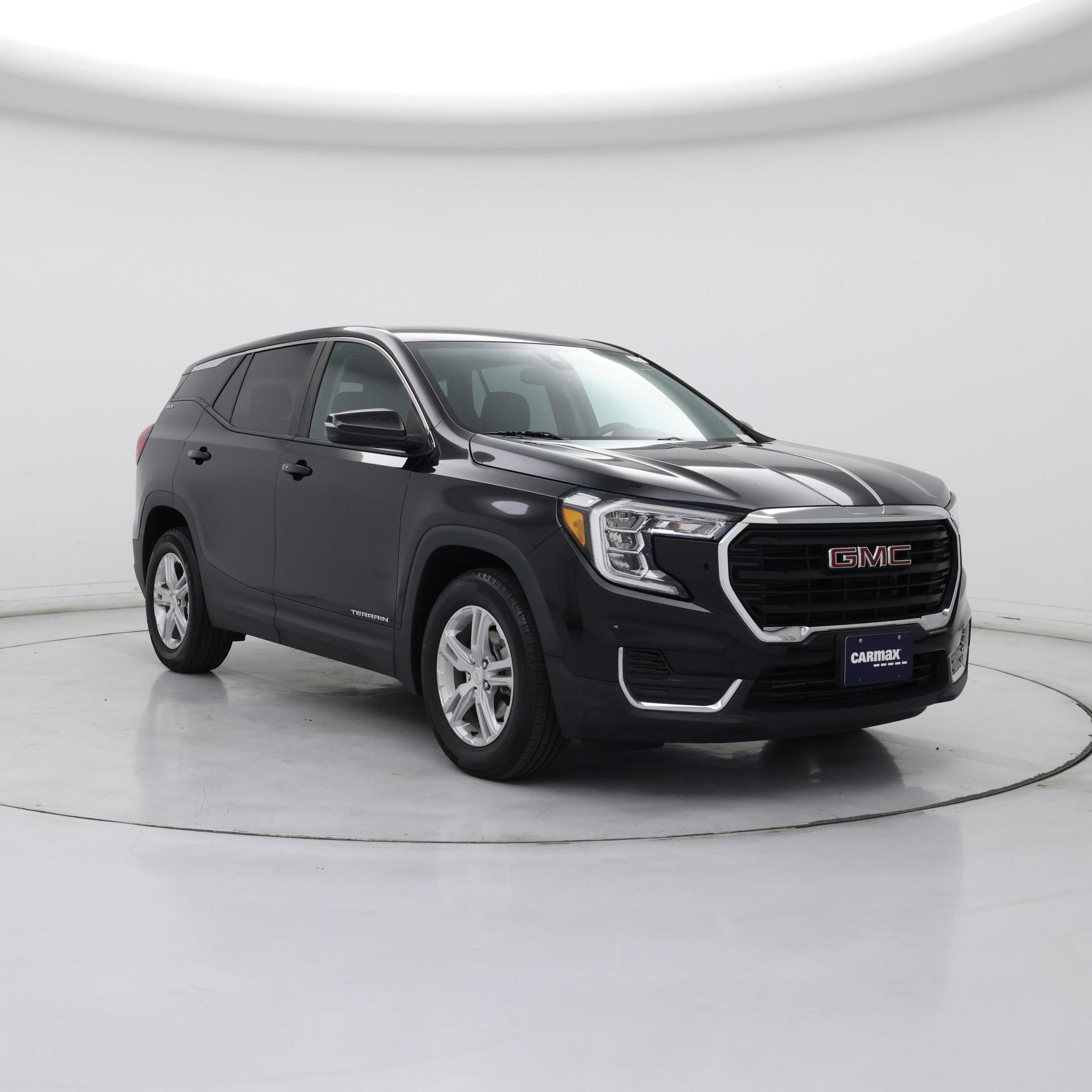 Black 2022 GMC Terrain SUV / Crossover Front-Wheel Drive Automatic