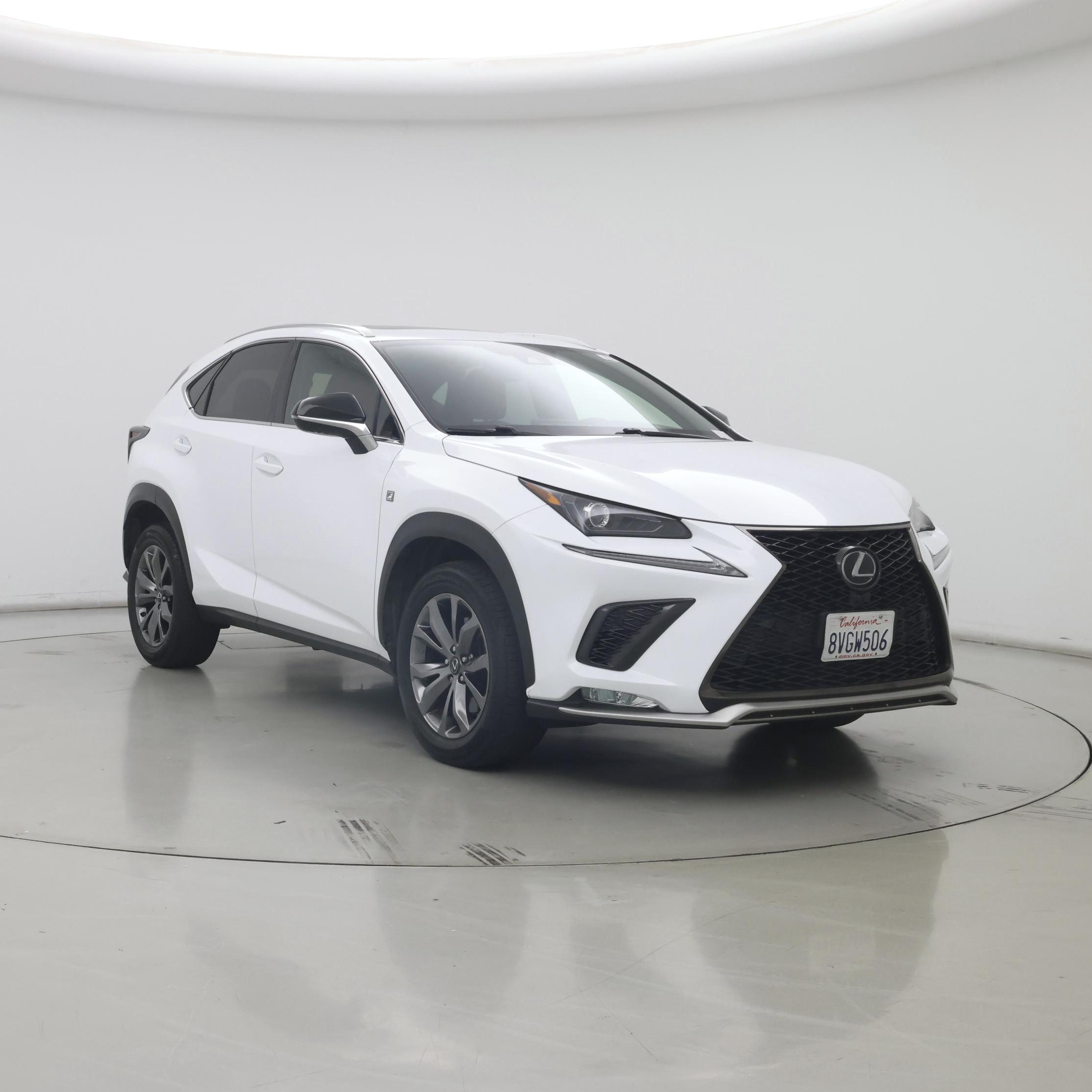 White 2021 Lexus NX SUV / Crossover Front-Wheel Drive Automatic