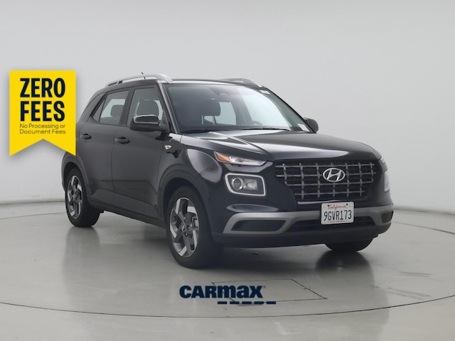 Black 2023 Hyundai Venue SUV / Crossover Front-Wheel Drive Automatic