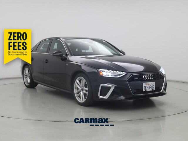 Black 2024 Audi A4 Sedan All-Wheel Drive Automatic