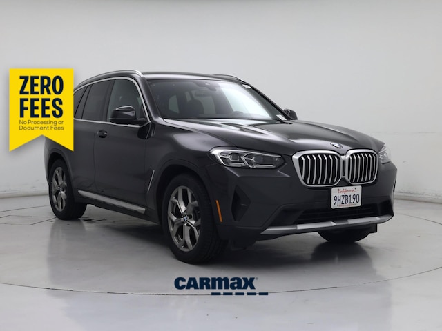 Gray 2024 BMW X3 SUV / Crossover Rear-Wheel Drive Automatic