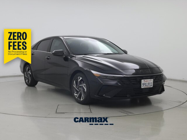 Black 2024 Hyundai Elantra Sedan Front-Wheel Drive Automatic