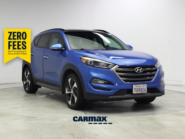 Blue 2016 Hyundai Tucson SUV / Crossover Front-Wheel Drive Automatic