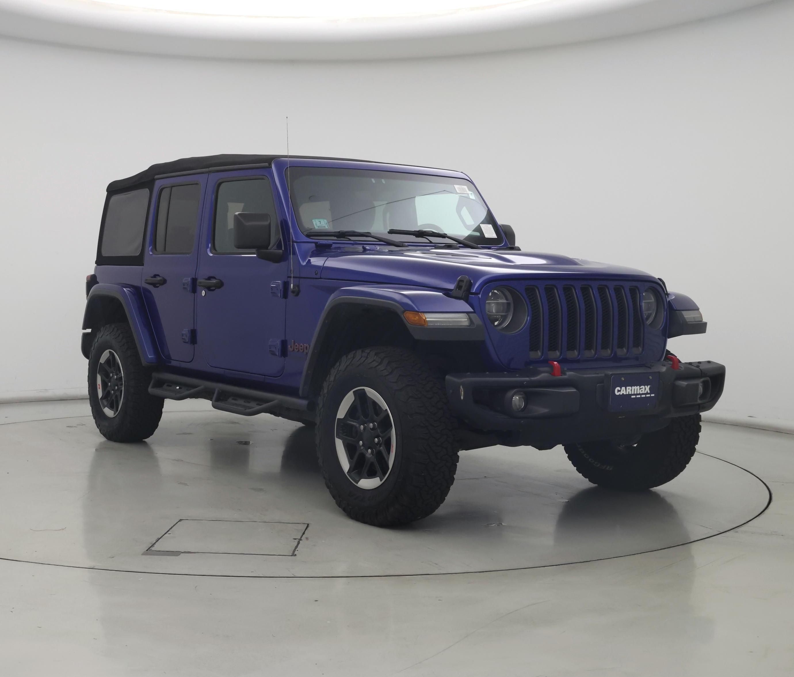 Blue 2018 Jeep Wrangler SUV / Crossover Four-Wheel Drive Manual