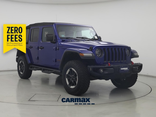 Blue 2018 Jeep Wrangler SUV / Crossover Four-Wheel Drive Manual