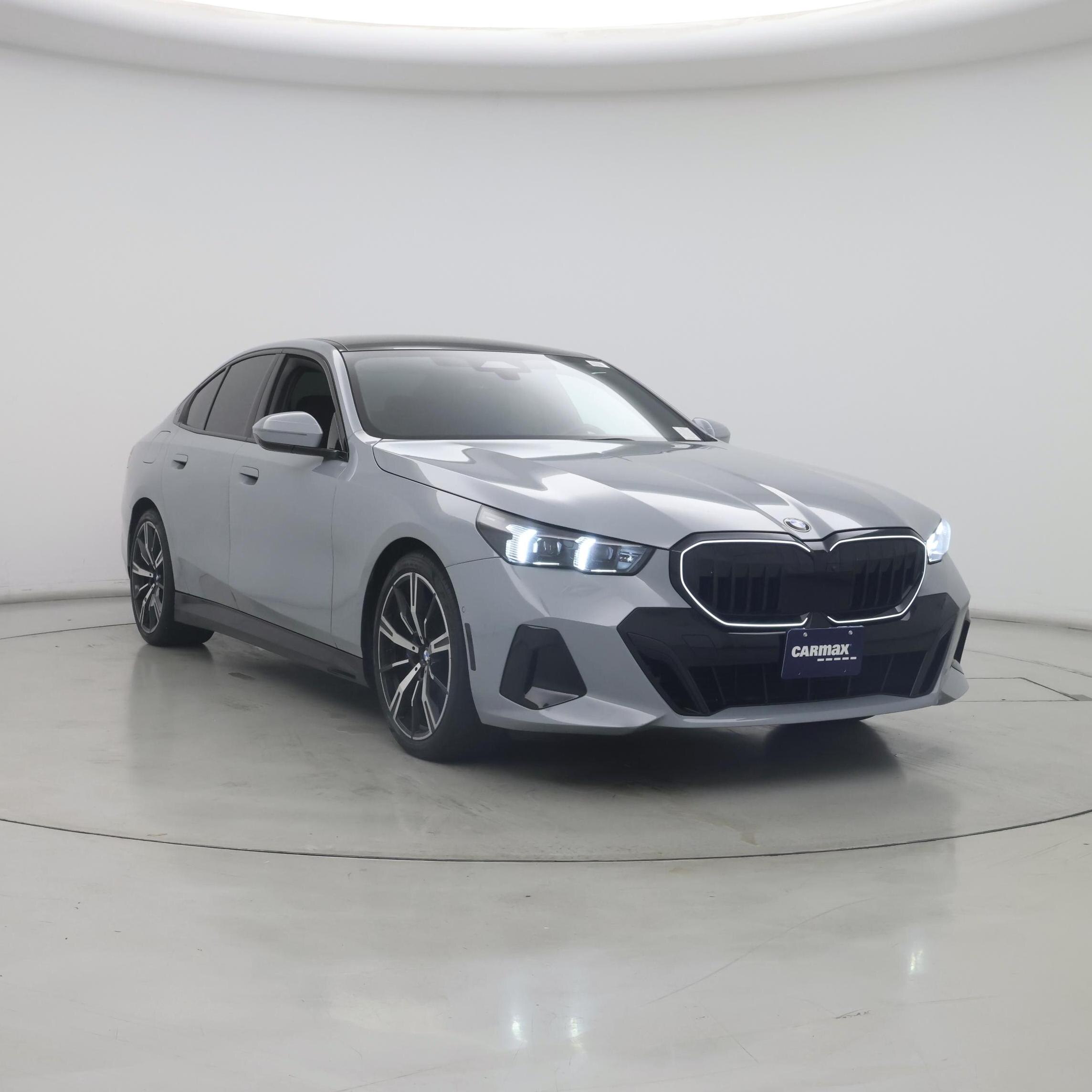 Gray 2024 BMW 5 Series Sedan All-Wheel Drive Automatic