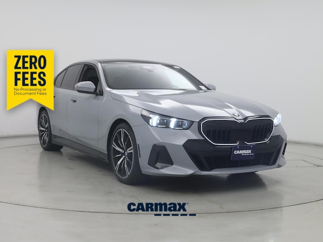 Gray 2024 BMW 5 Series Sedan All-Wheel Drive Automatic