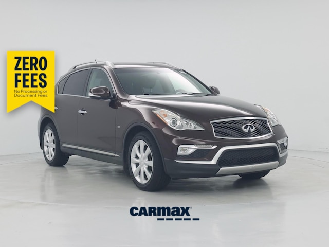 Red (Burgundy) 2017 INFINITI QX50 SUV / Crossover All-Wheel Drive Automatic