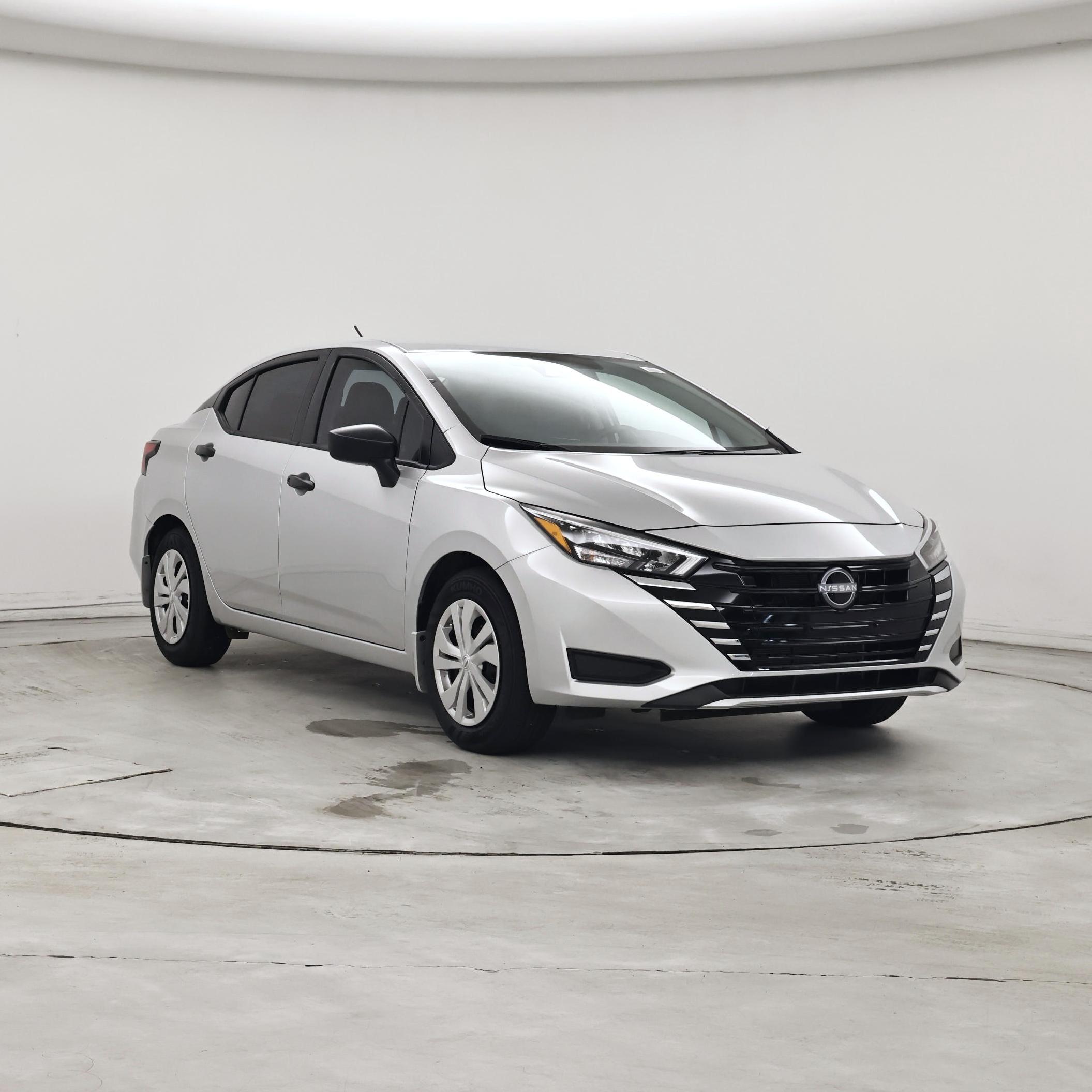 Silver 2025 Nissan Versa Sedan Front-Wheel Drive Automatic
