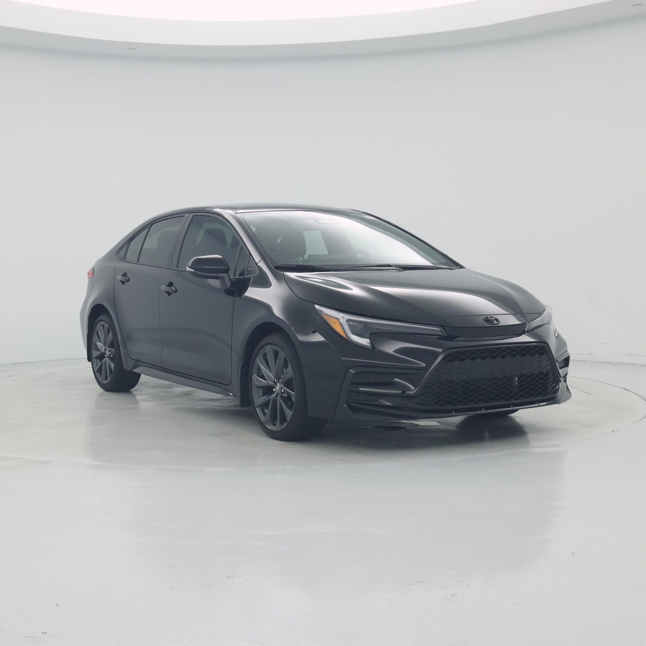 Black 2025 Toyota Corolla Sedan Front-Wheel Drive Automatic