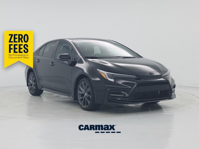 Black 2025 Toyota Corolla Sedan Front-Wheel Drive Automatic