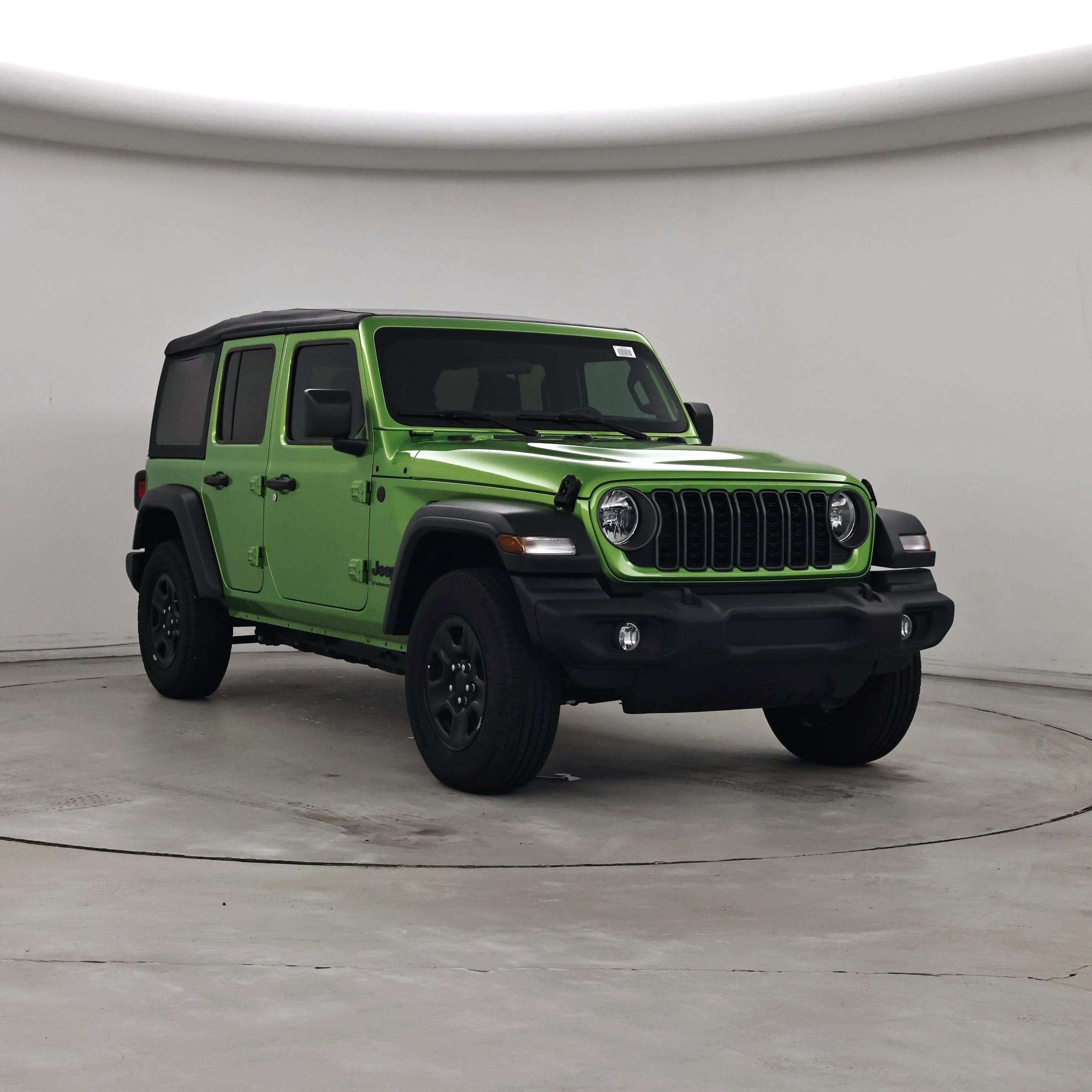 Green 2026 Jeep Wrangler SUV / Crossover Four-Wheel Drive Automatic
