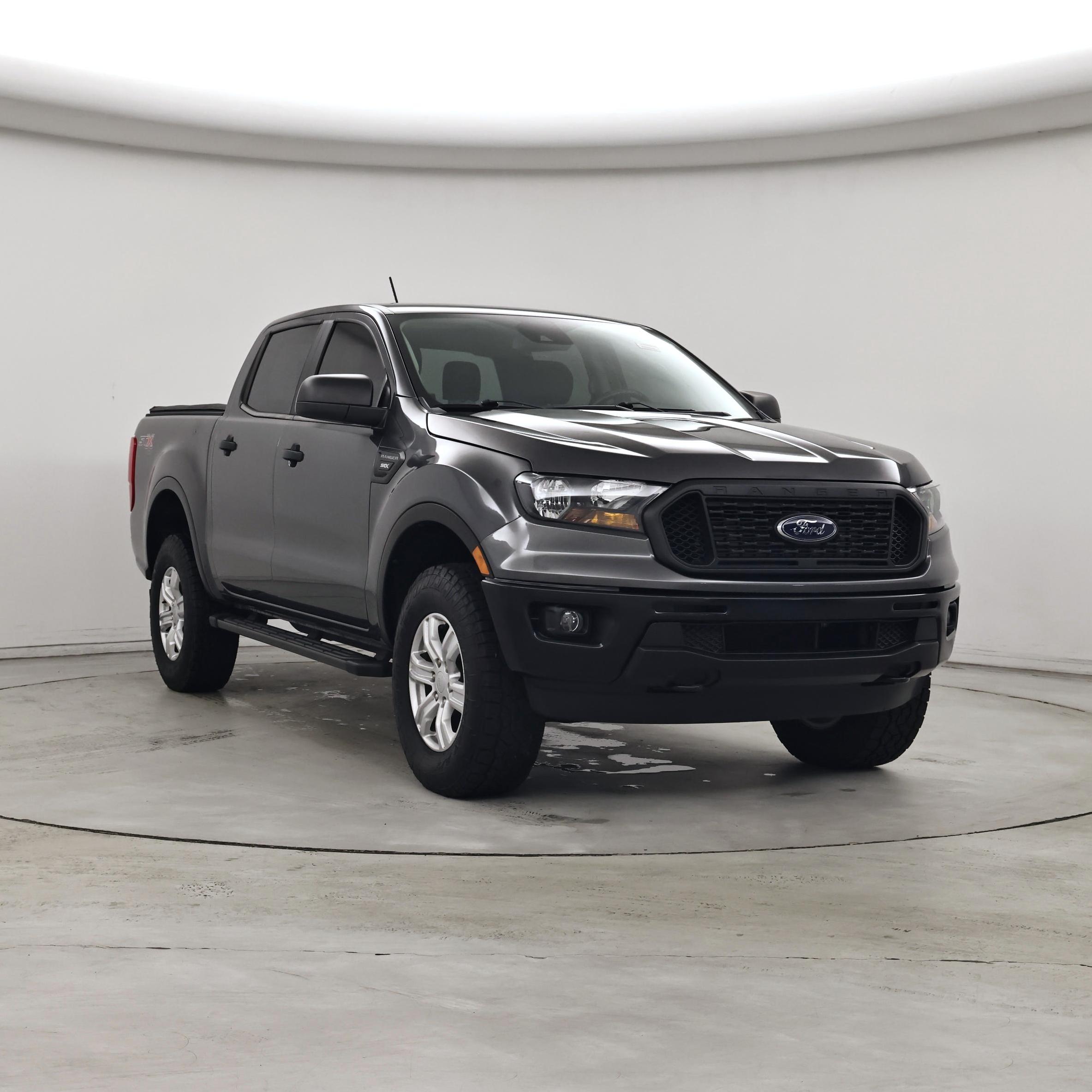 Gray 2020 Ford Ranger Pickup Truck Four-Wheel Drive Automatic