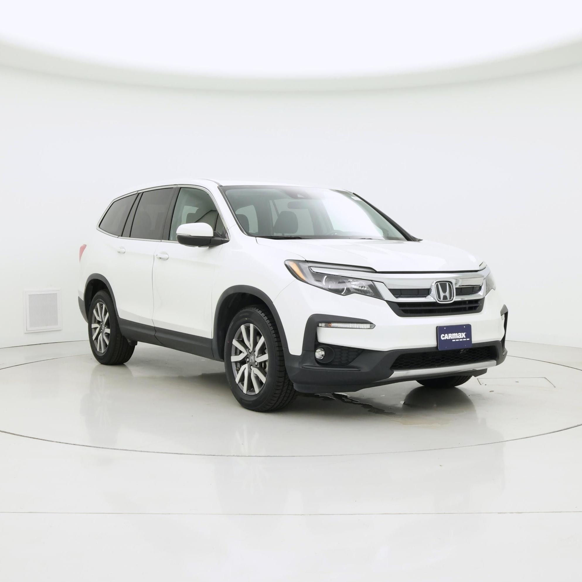 White 2021 Honda Pilot SUV / Crossover Front-Wheel Drive Automatic