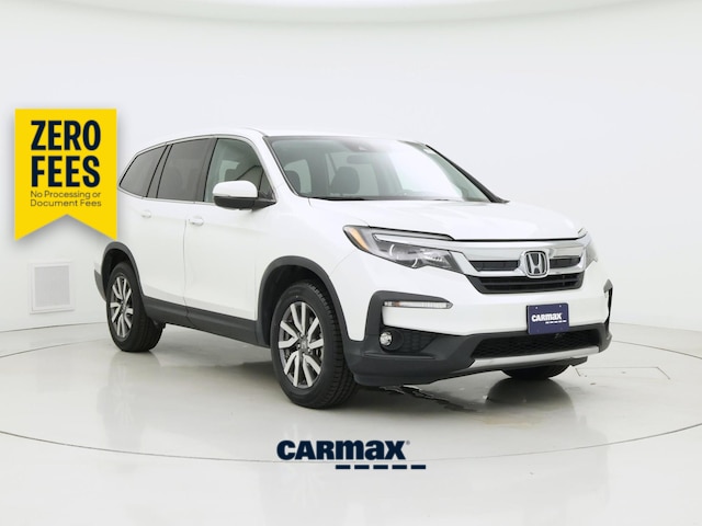 White 2021 Honda Pilot SUV / Crossover Front-Wheel Drive Automatic