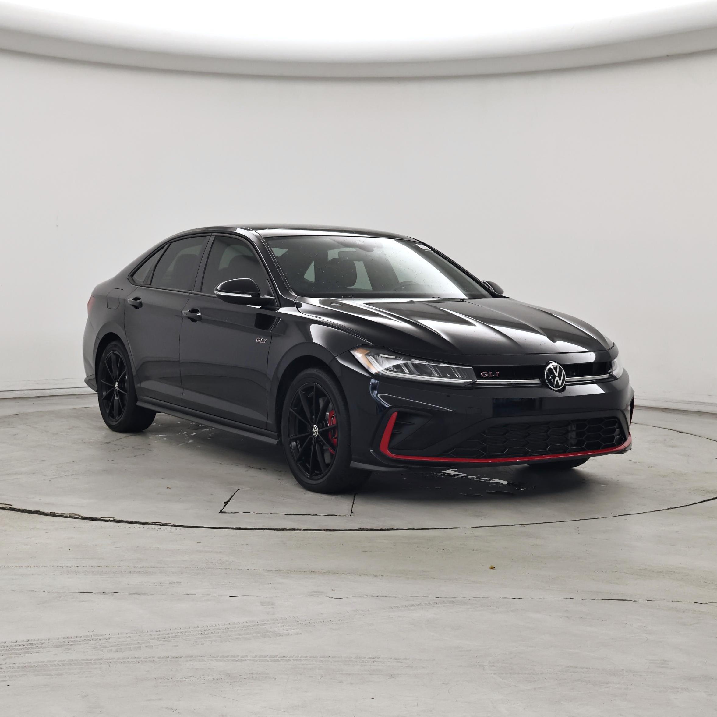 Black 2025 Volkswagen Jetta GLI Sedan Front-Wheel Drive Automatic