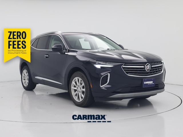 Blue 2021 Buick Envision SUV / Crossover Front-Wheel Drive Automatic