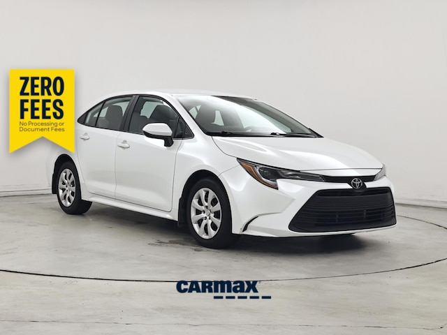 White 2026 Toyota Corolla Sedan Front-Wheel Drive Automatic