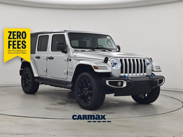 Silver 2022 Jeep Wrangler 4xe SUV / Crossover Four-Wheel Drive Automatic