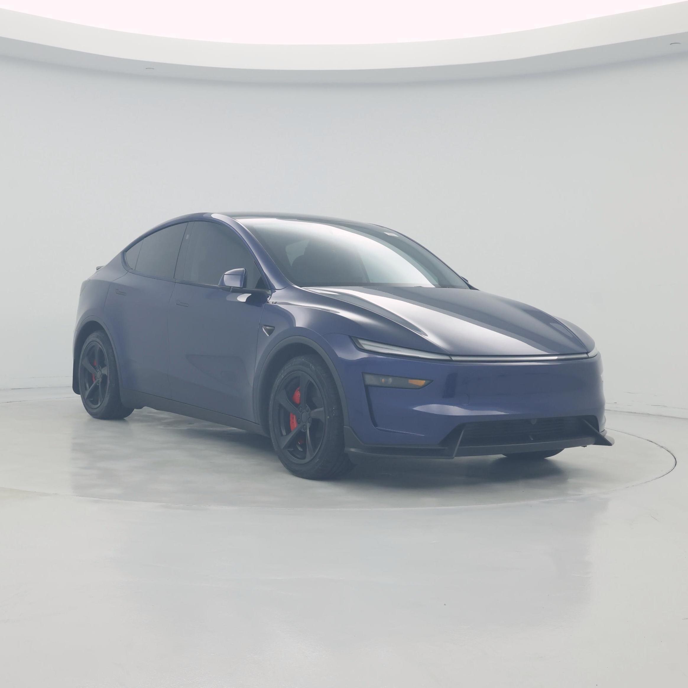 Blue 2026 Tesla Model Y SUV / Crossover All-Wheel Drive Automatic