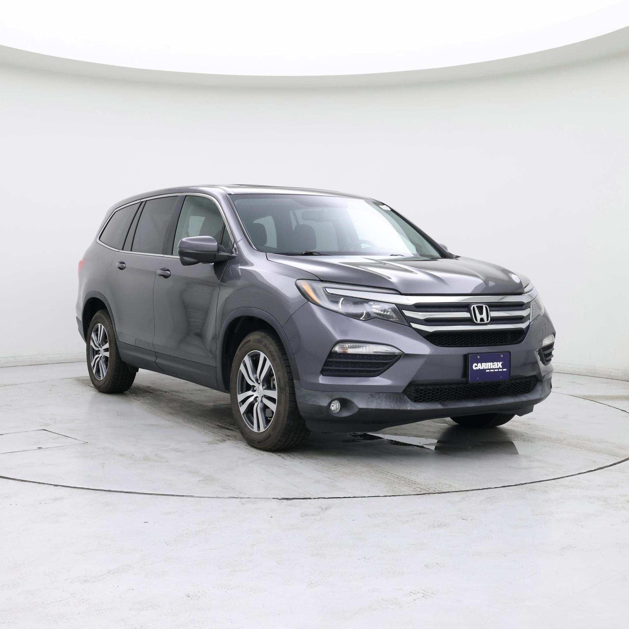 Gray 2017 Honda Pilot SUV / Crossover All-Wheel Drive Automatic