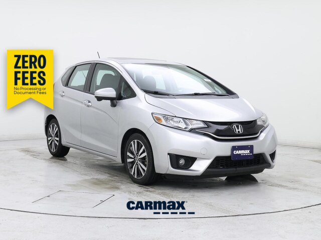 Silver 2015 Honda Fit Hatchback Front-Wheel Drive Automatic