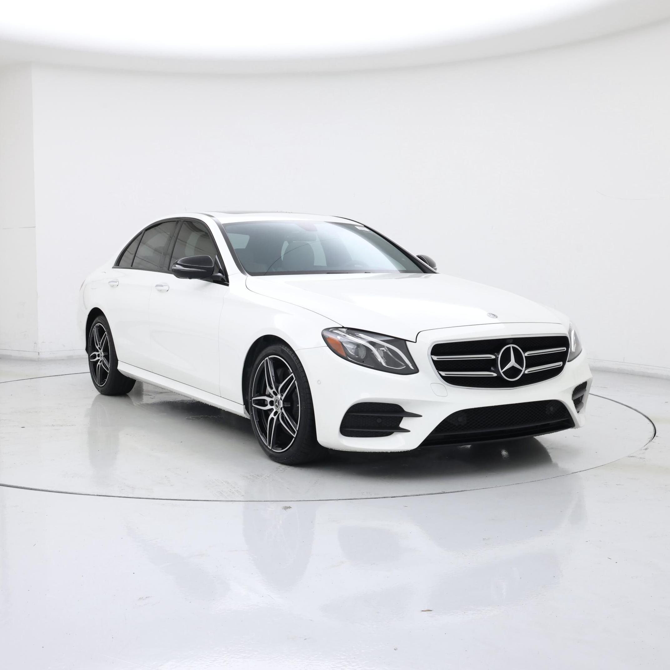 White 2020 Mercedes-Benz E-Class Sedan All-Wheel Drive Automatic