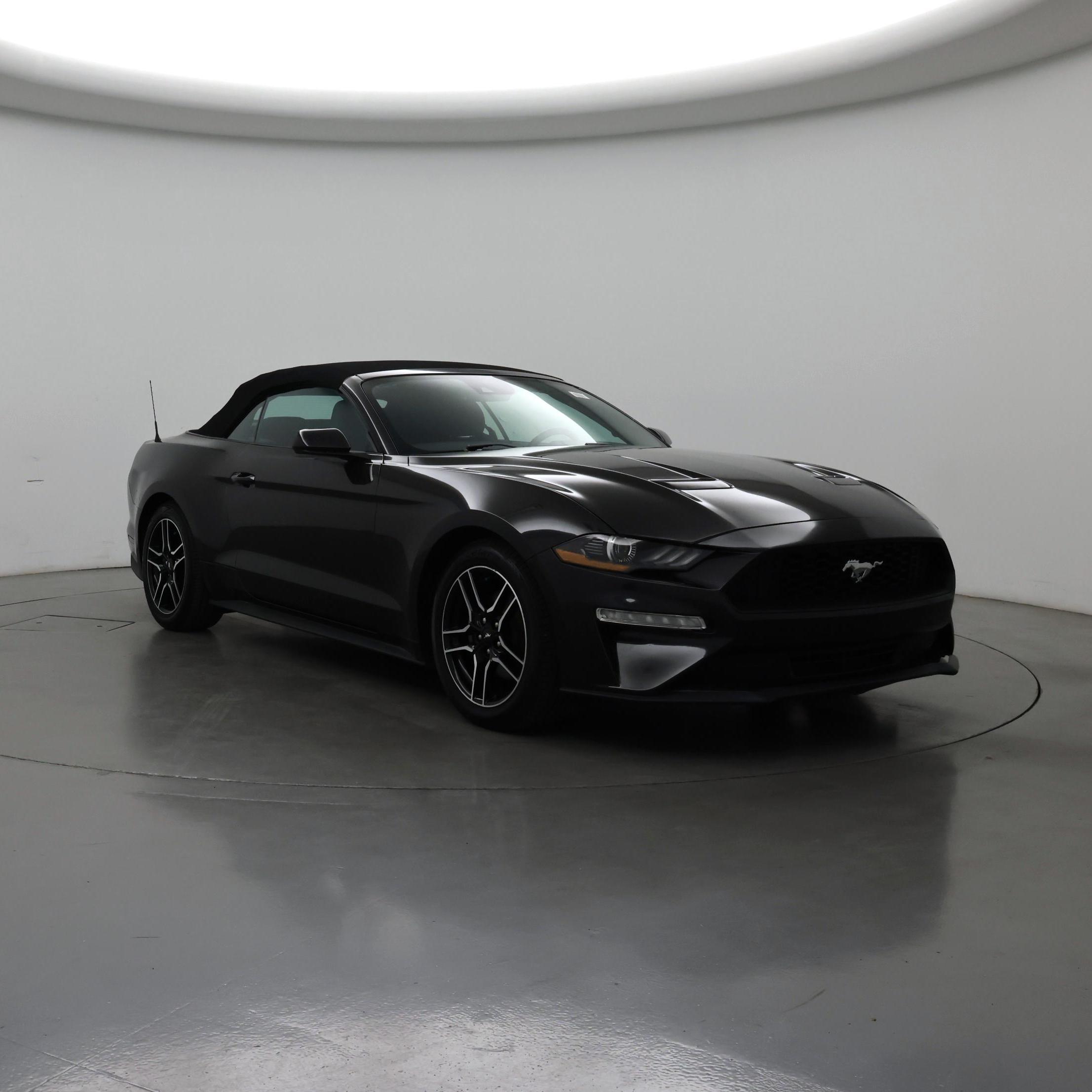 Gray 2023 Ford Mustang Convertible Rear-Wheel Drive Automatic