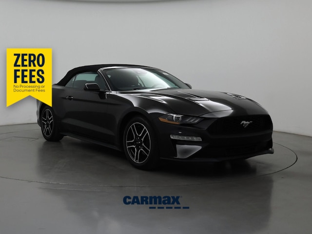 Gray 2023 Ford Mustang Convertible Rear-Wheel Drive Automatic