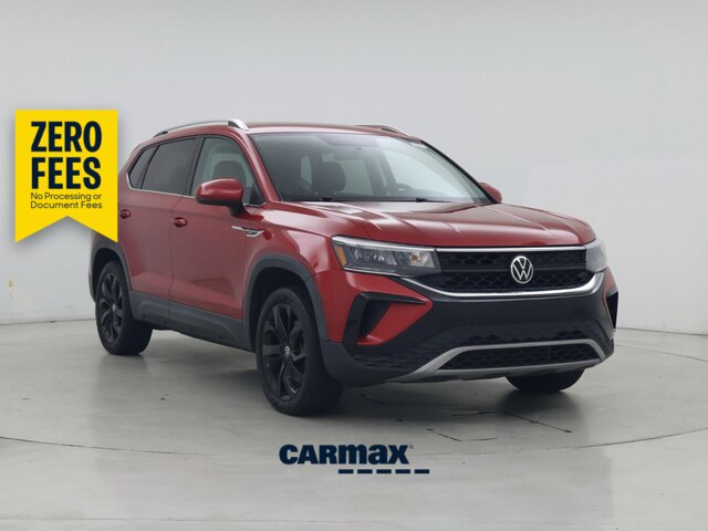Red 2022 Volkswagen Taos SUV / Crossover Front-Wheel Drive Automatic