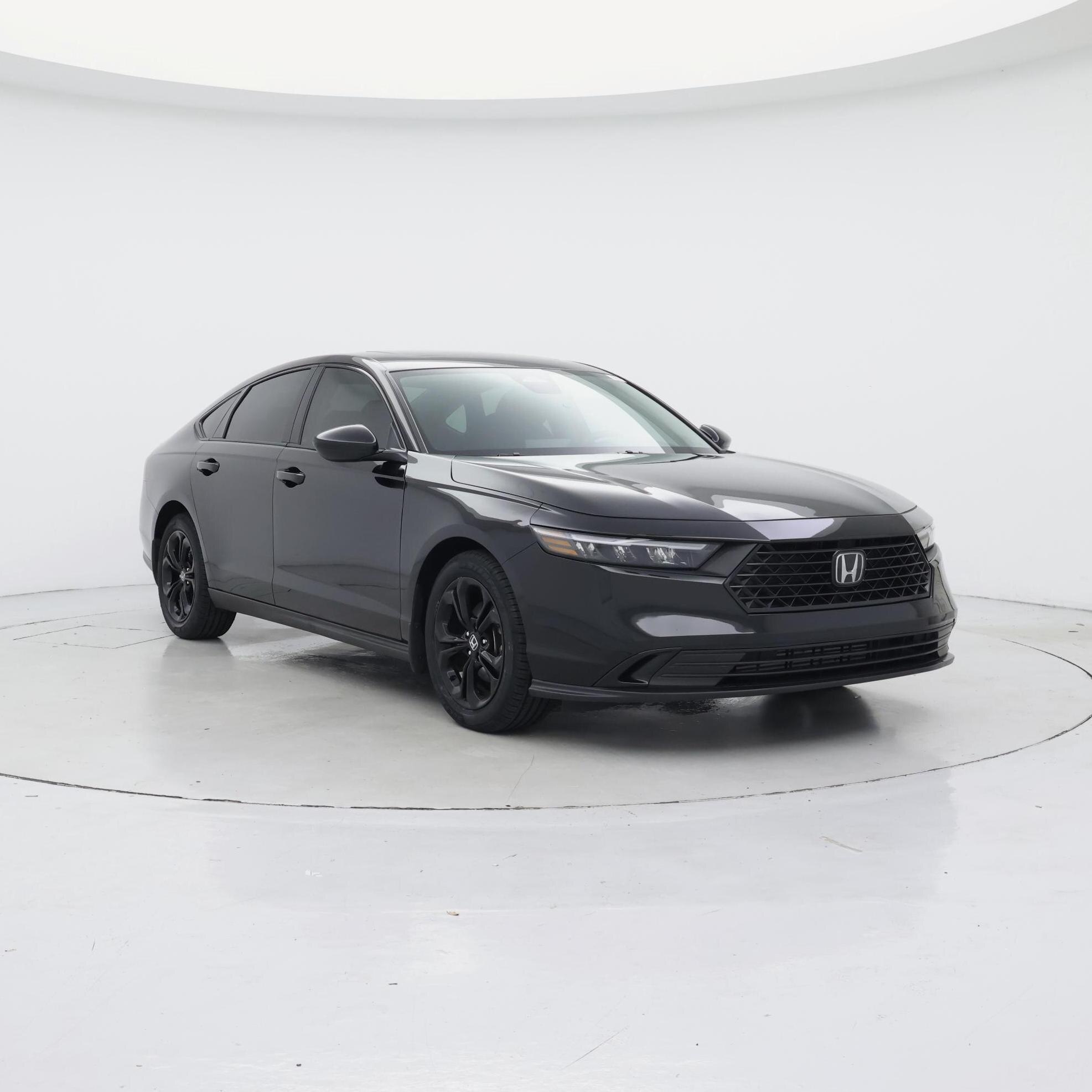 Black 2025 Honda Accord Sedan Front-Wheel Drive Automatic