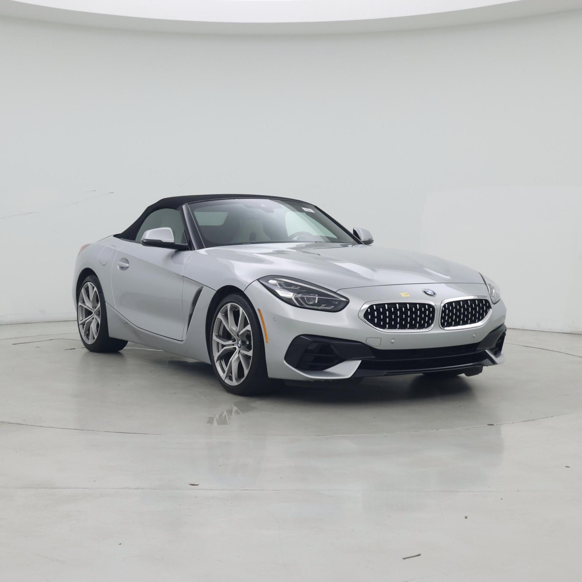 Silver 2022 BMW Z4 Convertible Rear-Wheel Drive Automatic