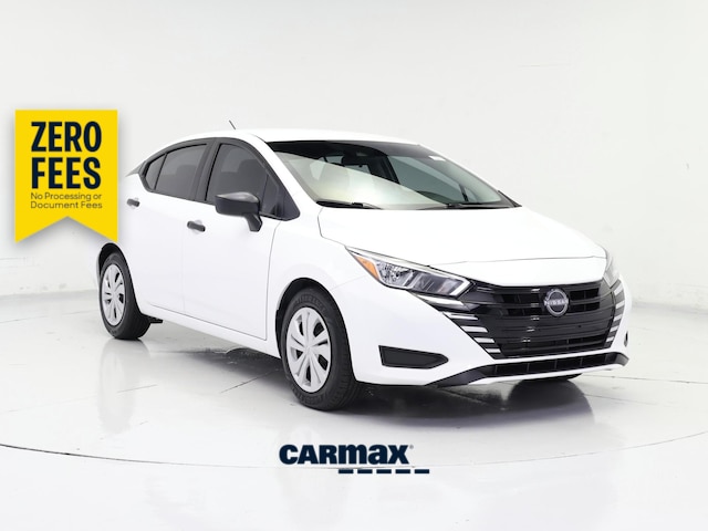 White 2023 Nissan Versa Sedan Front-Wheel Drive Automatic