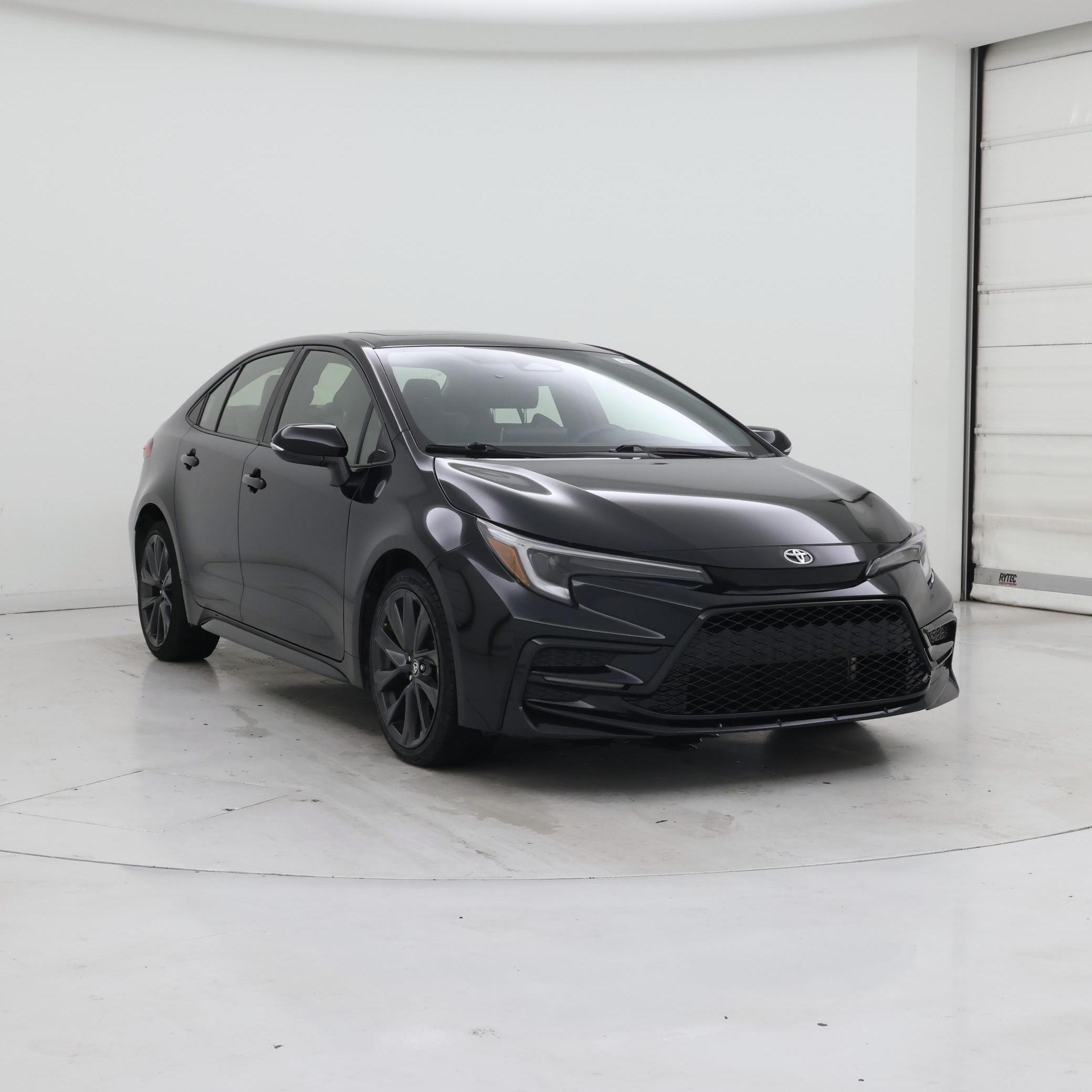 Black 2023 Toyota Corolla Sedan Front-Wheel Drive Automatic